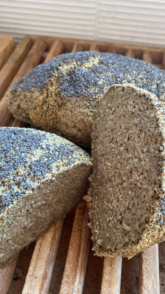 Pains aux graines de sorgho décortiqués, naturellement sans gluten