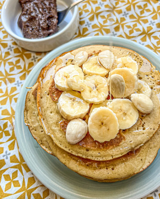 Pancakes sans gluten à la farine de millet
