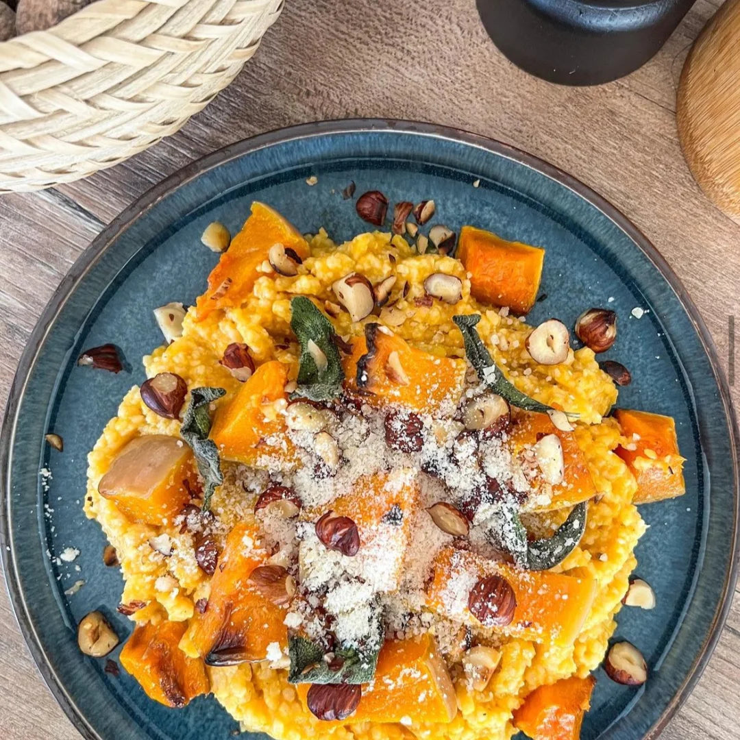 Millet & courge butternut façon risotto