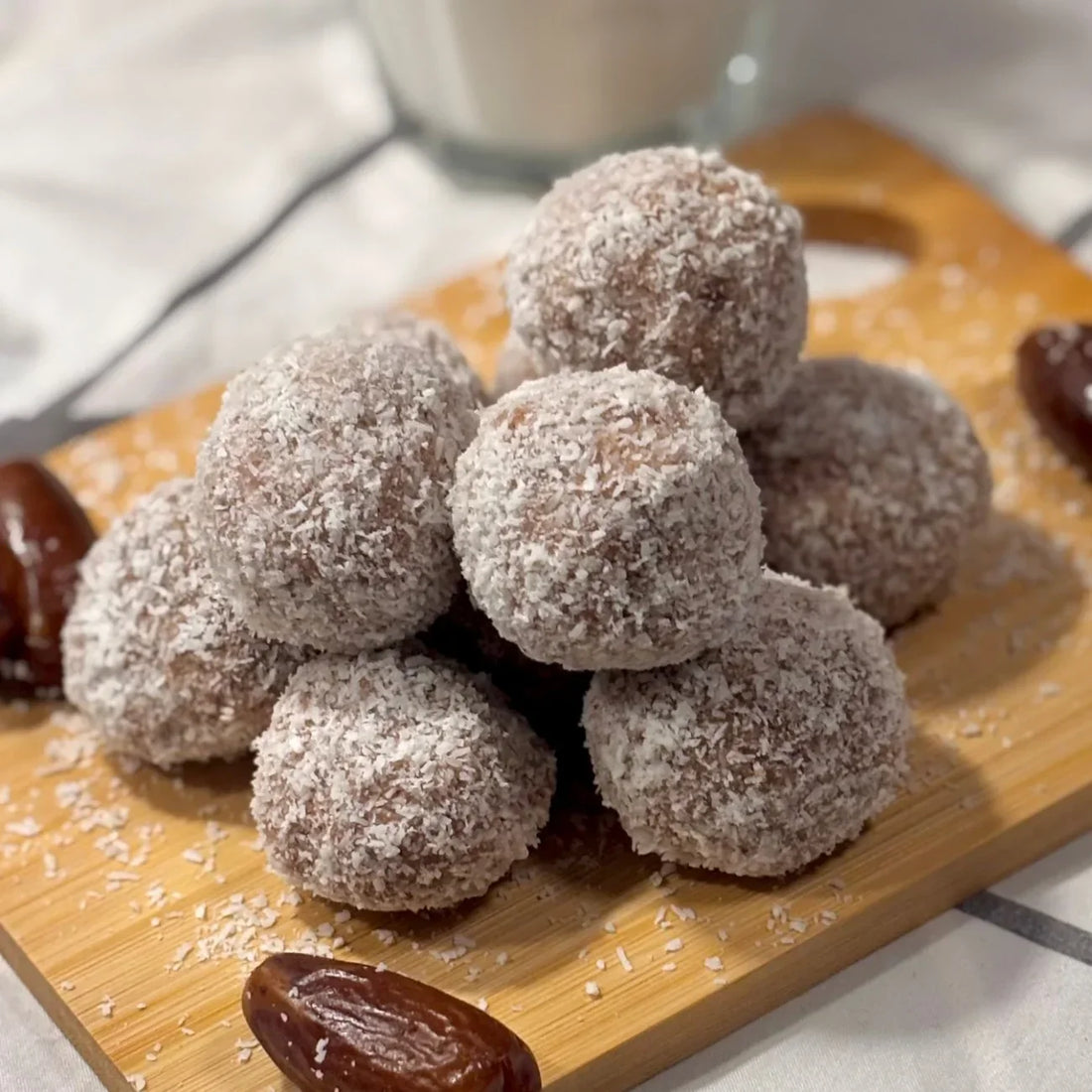 Energy balls coco et farine de sorgho