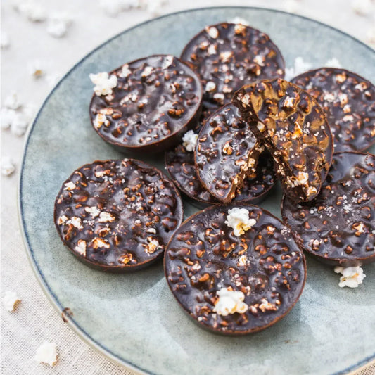 Palets crunchy au cacao et pop sorgho