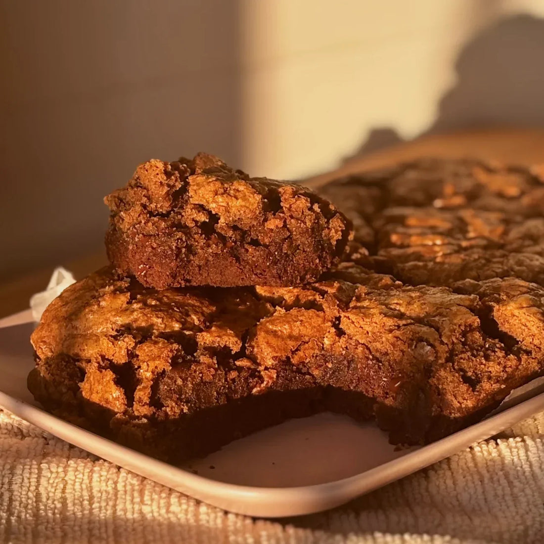Brookie à la farine de sorgho