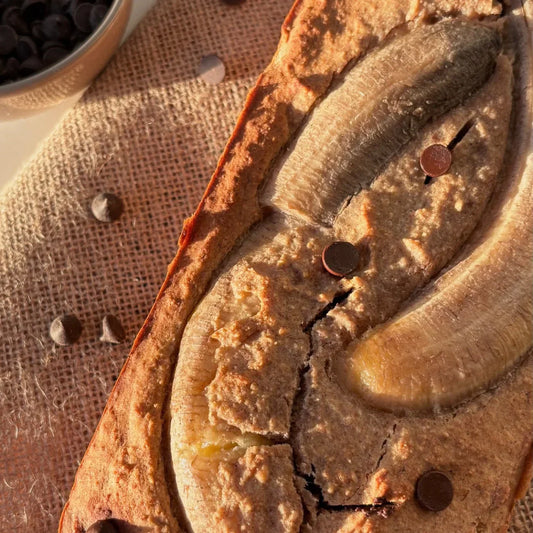 Banana bread healthy au sorgho & millet