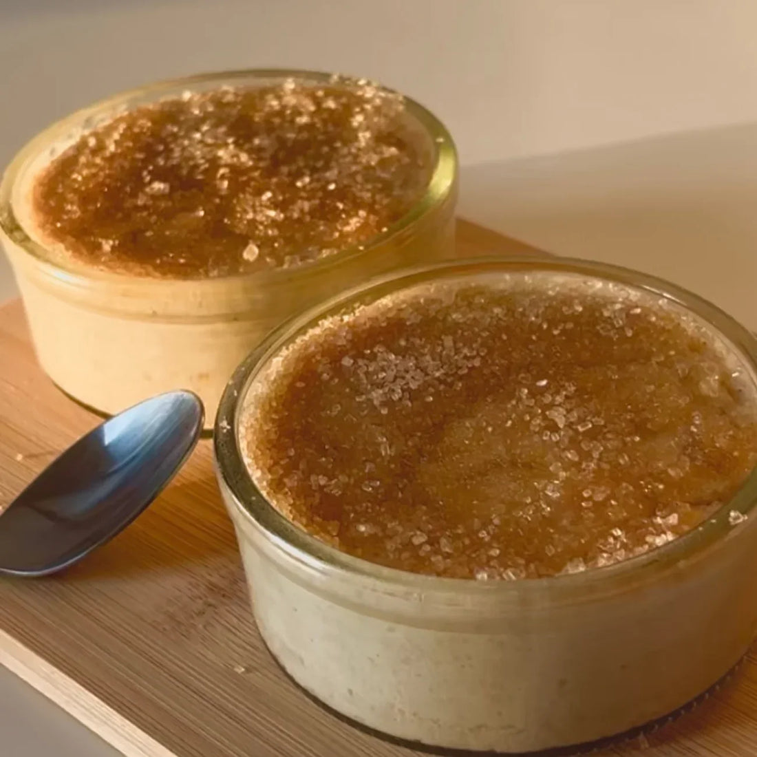 Crème brûlée de millet