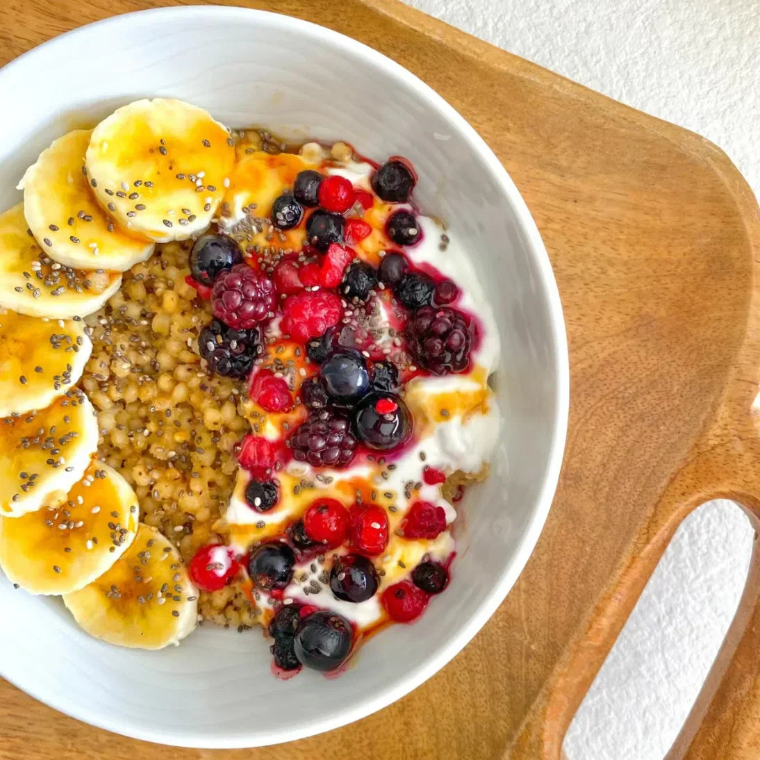 Porridge de millet aux fruits