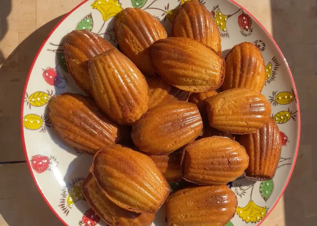 Madeleines millet et amande