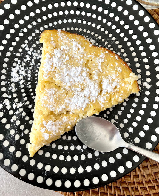 Gâteau au millet décortiqué et au citron frais