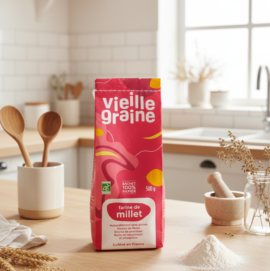 Farine de millet bio