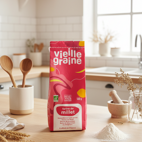 Farine de millet bio