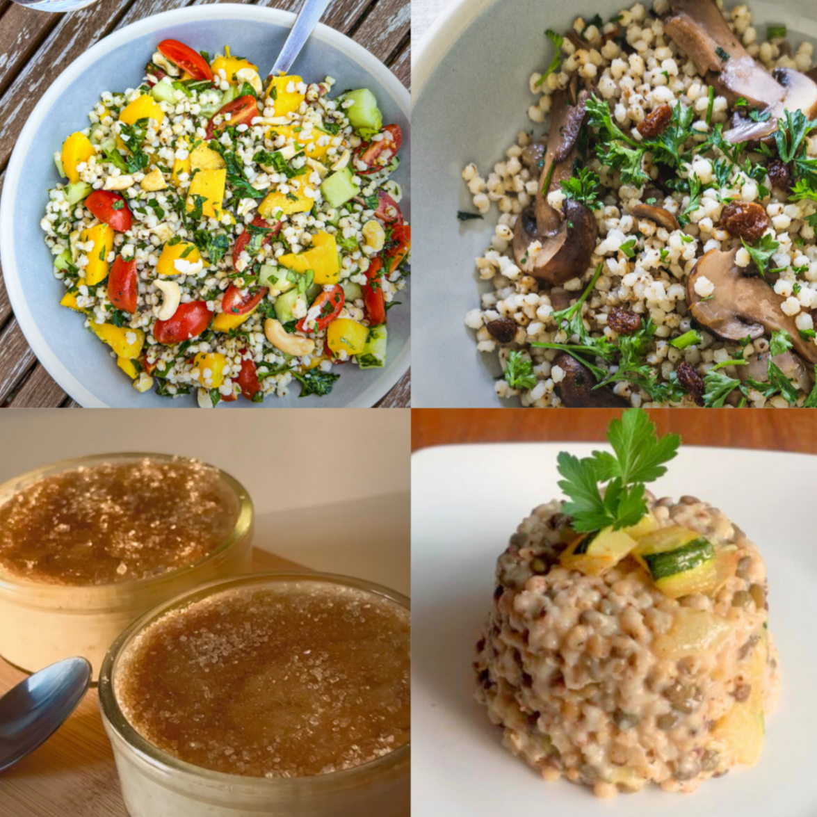 recette sorgho millet bio sans gluten