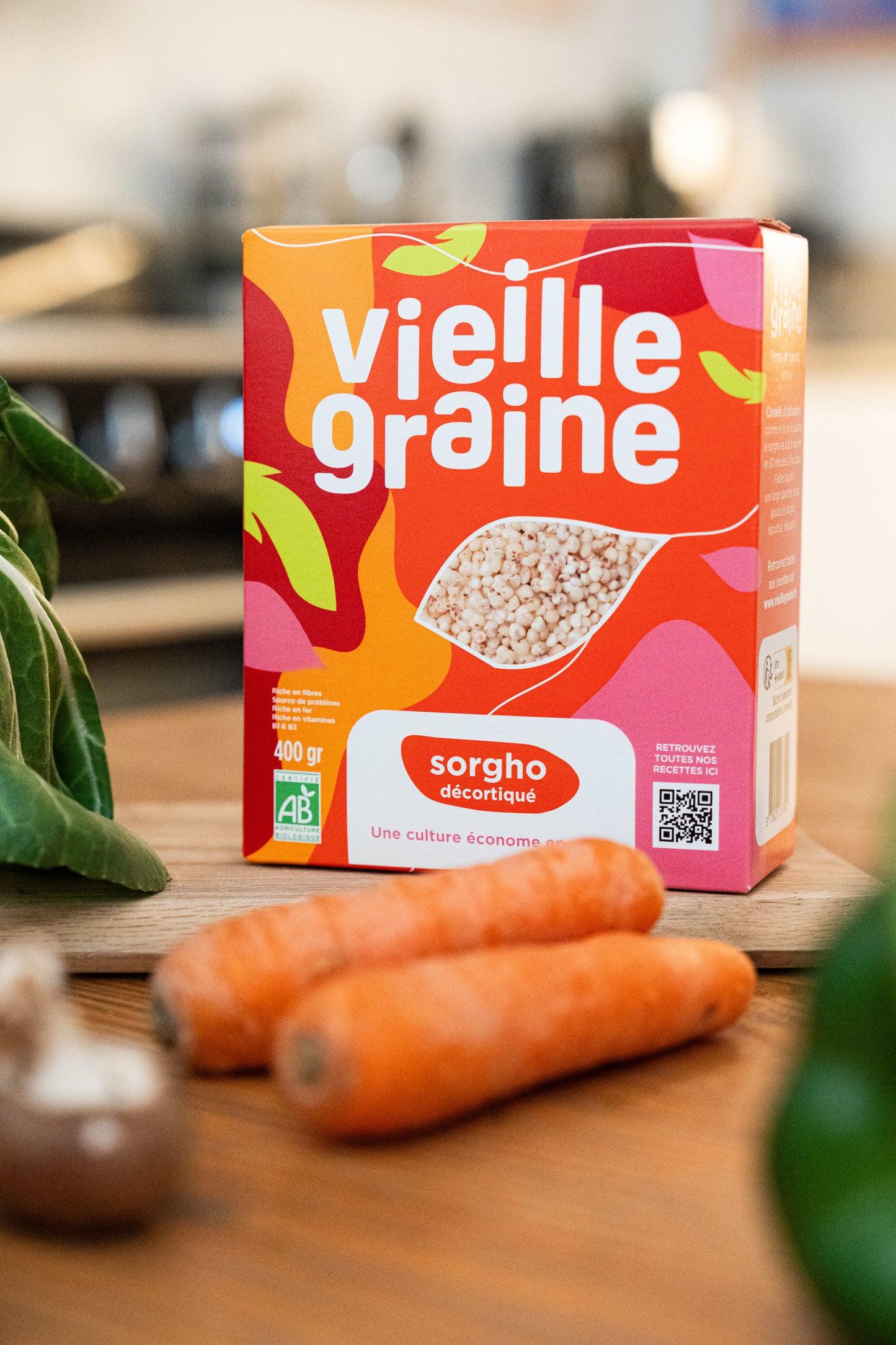 sorgho décortiqué sans gluten bio vieille graine