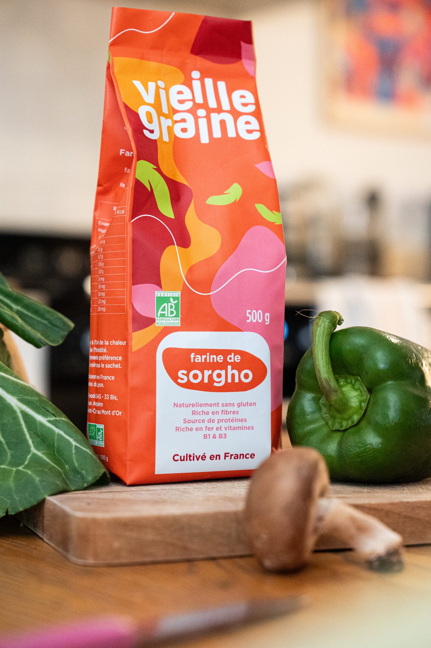 farine sorgho sans gluten bio vieille graine