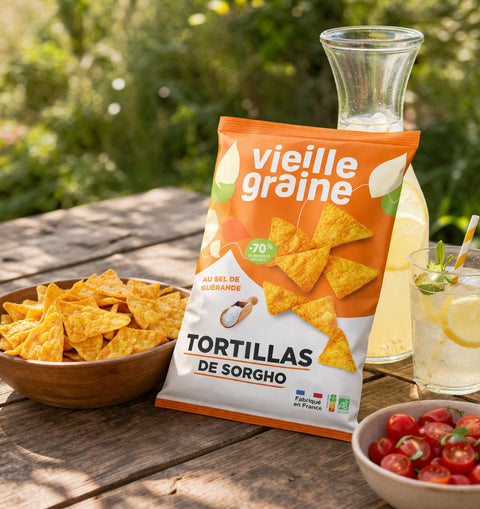 Tortillas de sorgho au sel de Guérande