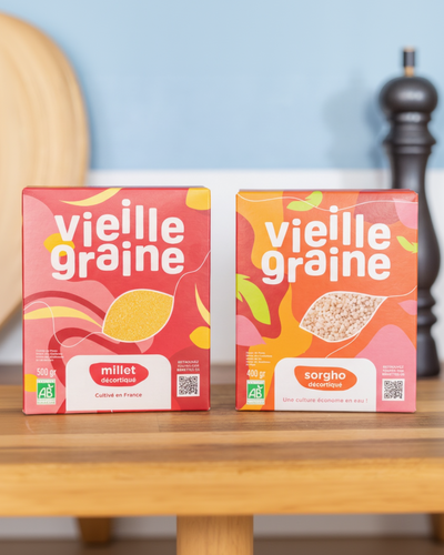 Grains décortiqués