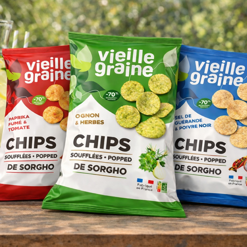 Pack : Chips party !  - Bio fabriqué en France et nutriscore B