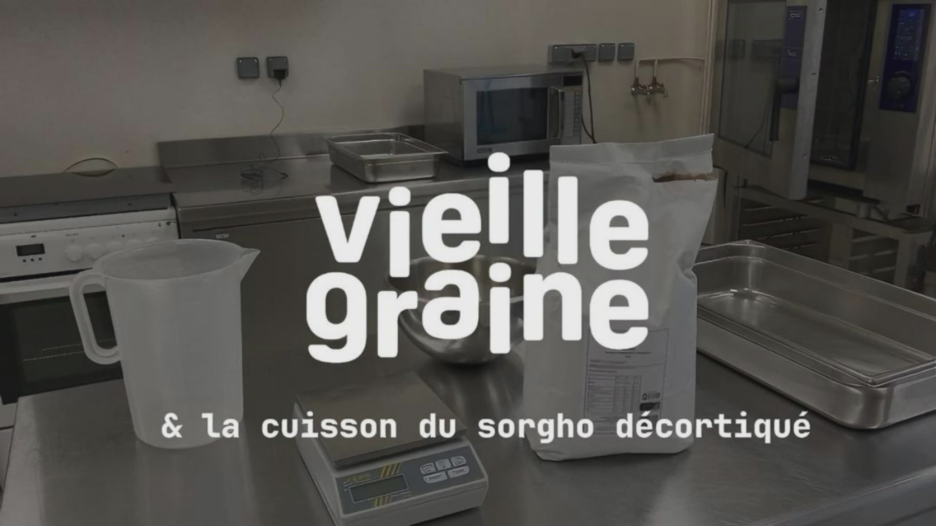 Charger la vidéo : video cuisson sorgho décortiqué sans gluten restauration collective
