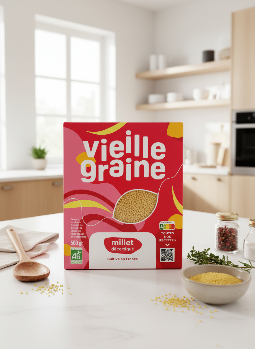 Millet décortiqué bio