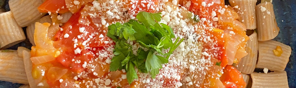 pâtes sorgho sauce tomate